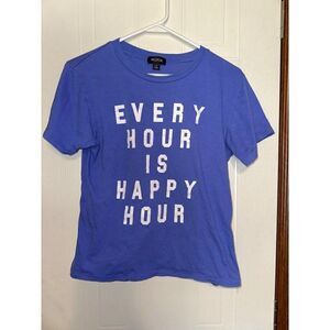 WildFox “Every Hour Is Happy Hour” T-Shirt  Size Small